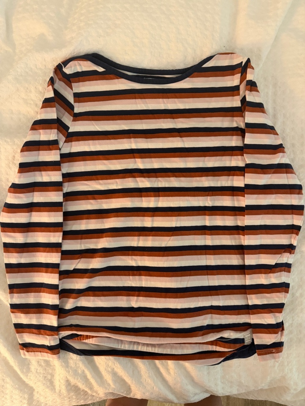 Fat Face Women's Long Sleeve Striped Top